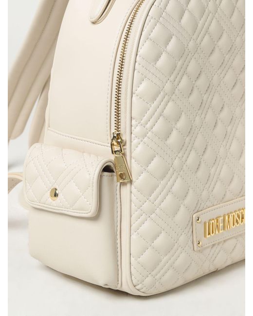 Love Moschino Natural Backpack