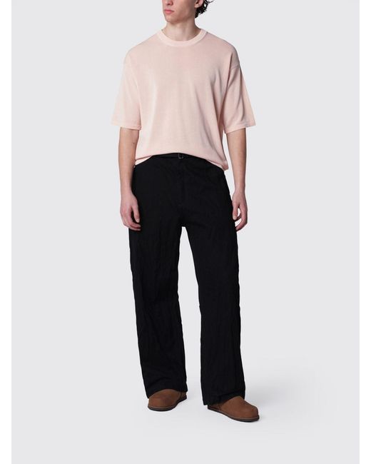 Roberto Collina Pink Cotton T-Shirt for men