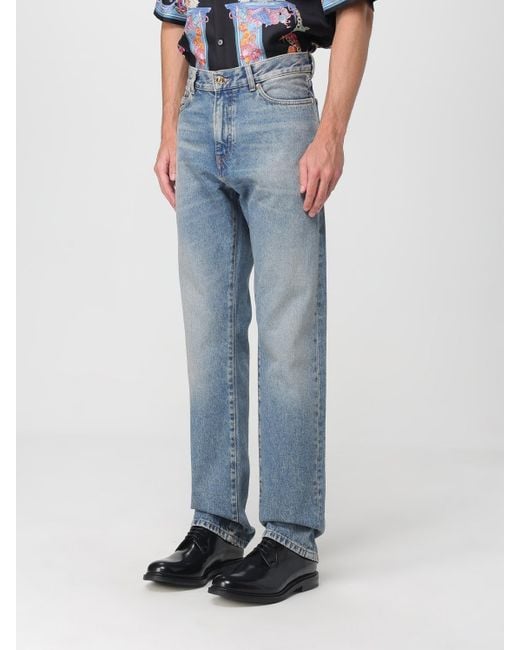 Jeans Homme Versace pour homme en coloris Blue