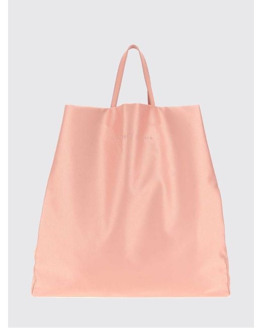 Carven Pink Jeanne Satin Bag