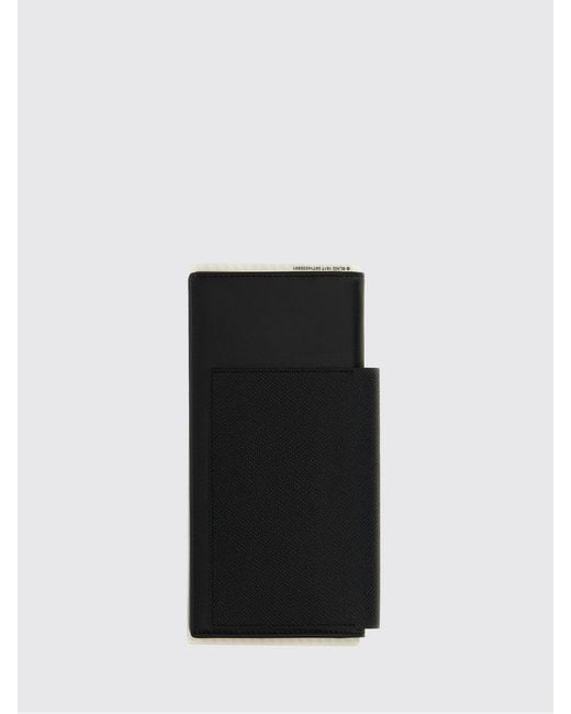Balenciaga White Passport Leather Wallet for men