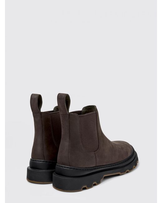 Camper Brown Brutus+ Nubuck Ankle Boot