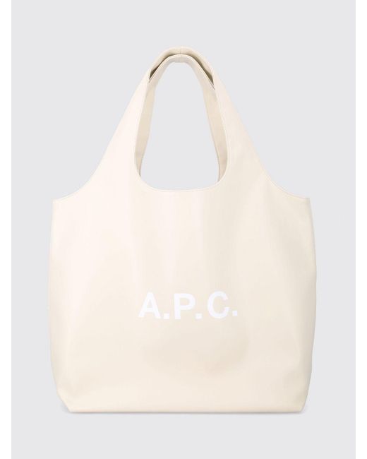 A.P.C. Natural Ninon Faux Leather Shoulder Bag for men