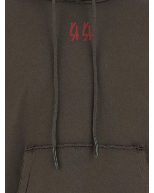 44 Label Group Gray Sweatshirt for men
