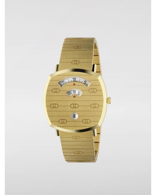 Orologio Uomo di Gucci in Metallic da Uomo
