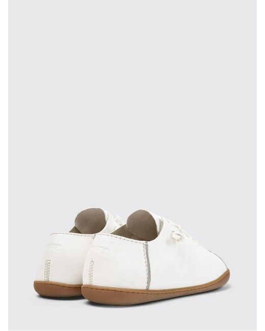 Camper White Twins Vegetable-Tanned Leather Sneakers for men