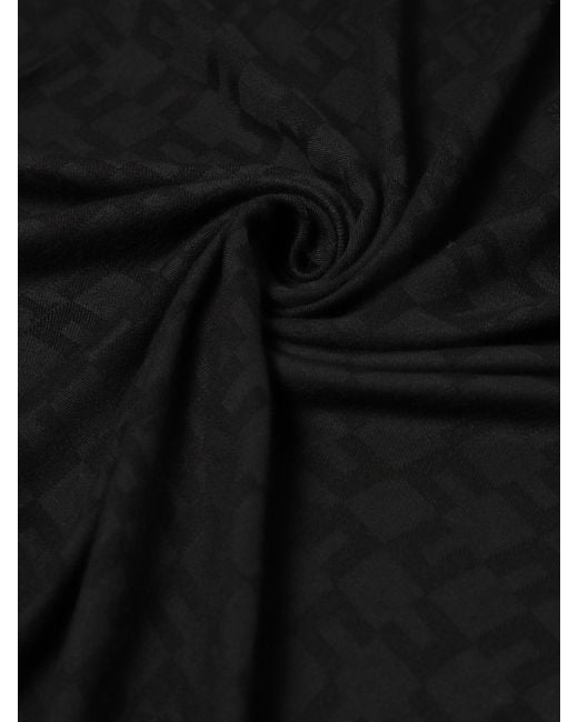 Elisabetta Franchi Black Scarf