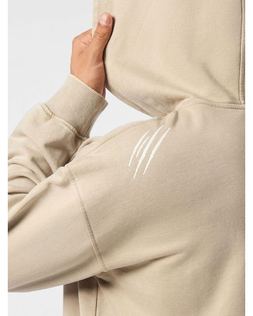 Philipp Plein Natural Cotton Hoodie for men