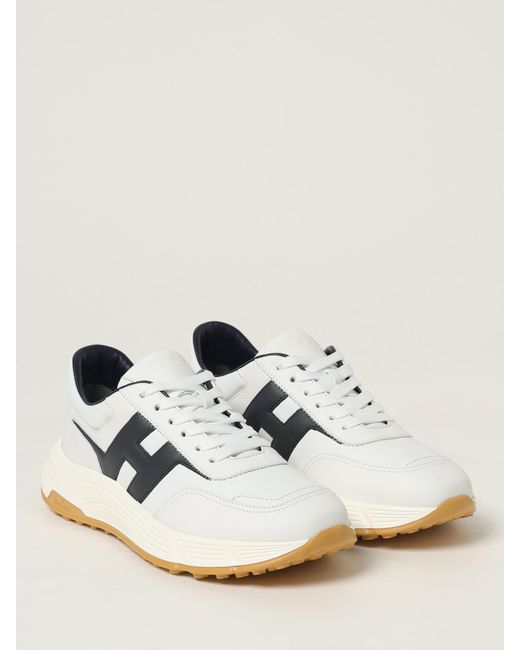 Hogan Natural Hyperlight Leather Sneakers for men