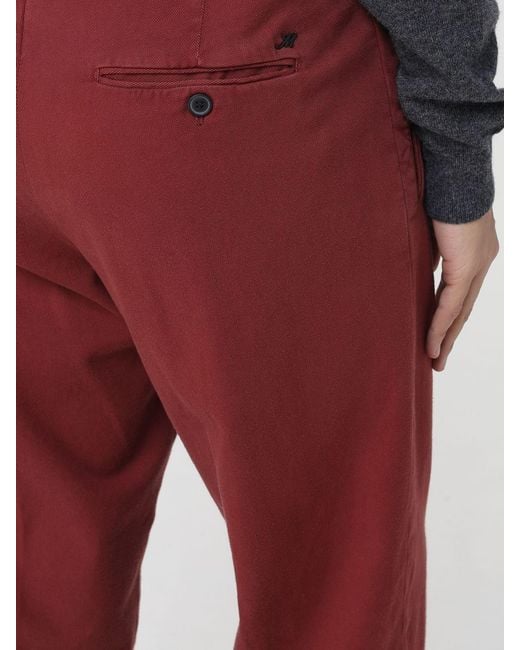 Mason's Red Trousers for men