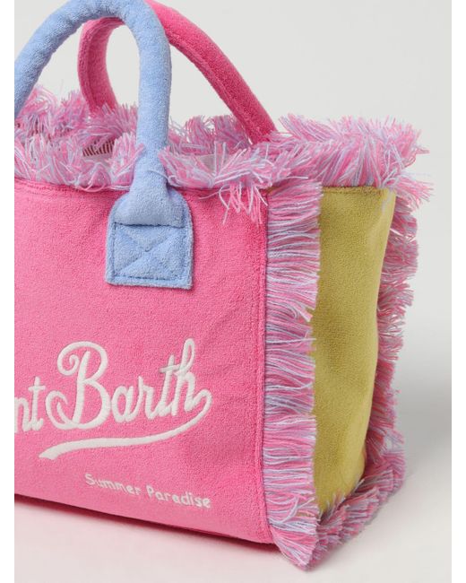 Mc2 Saint Barth Pink Handbag