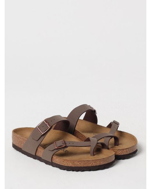 Birkenstock Brown Mayari Birko-Flor Sandals for men
