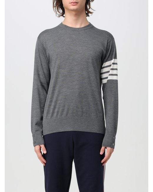 Thom Browne Gray Sweater for men