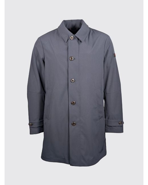 Peuterey Gray Garretson Raincoat for men