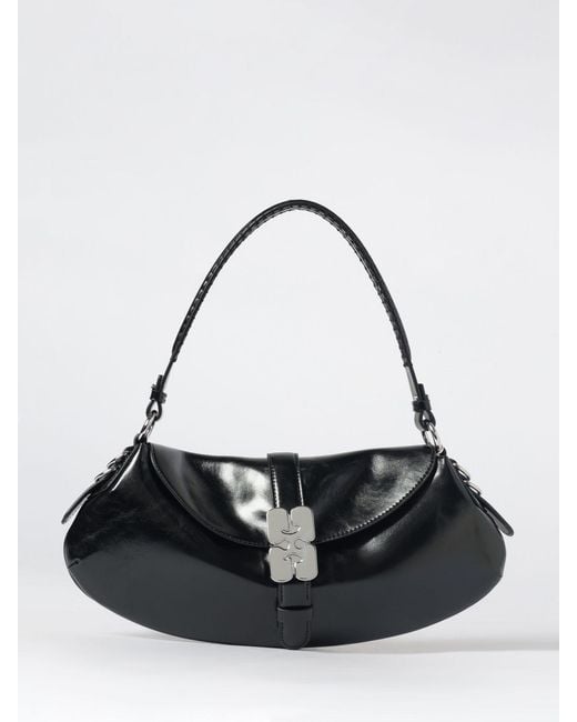 Ganni Black B-Kat Polyester Blend Bag