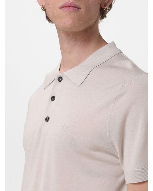 DSquared² Blue Knit Polo Shirt for men