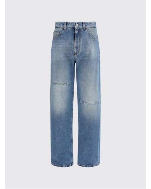 MM6 by Maison Margiela Blue Straight Denim Jeans for men