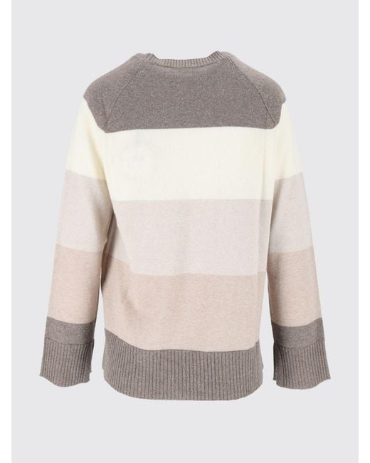 Kangra Blue Relaxed Fit Striped Crewneck Jumper