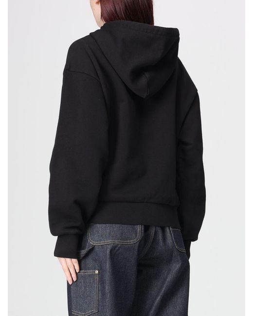 Carhartt Black Cotton Hoodie