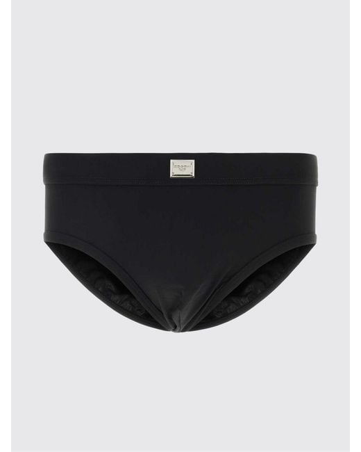 Dolce & Gabbana Blue Dolce &Amp Gabbana Logo Nylon Briefs for men