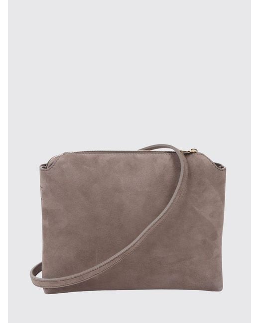 Khaite Brown Shoulder Bag