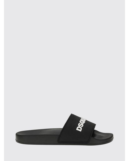 Sliders di DSquared² in White da Uomo