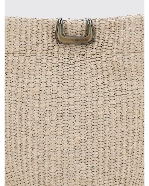 Borsa Mini di Brunello Cucinelli in Natural