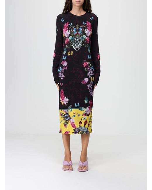 Versace Jeans Couture Multicolor Midi Dresses