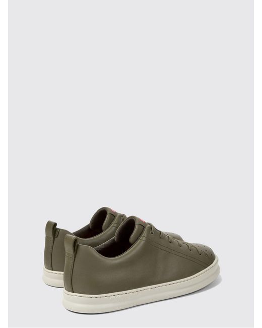 Camper Green Runner Leather Sneakers for men
