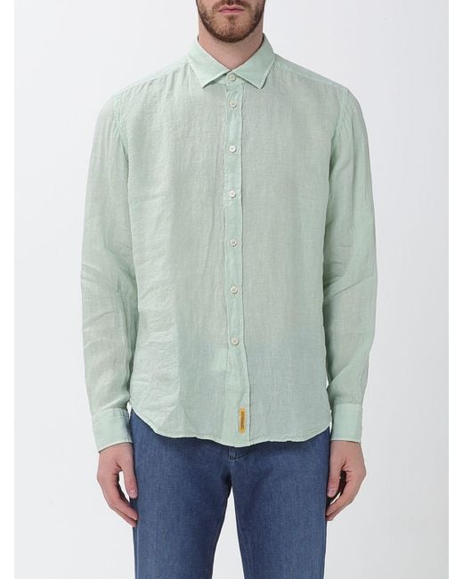B.D. Baggies Green Basic Cotton Shirt for men