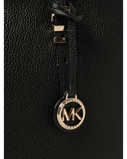 Michael Kors Black Quinn Grained Leather Bag