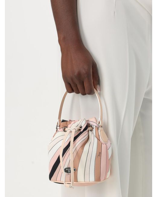 Borsa Yummy di Emilio Pucci in Natural