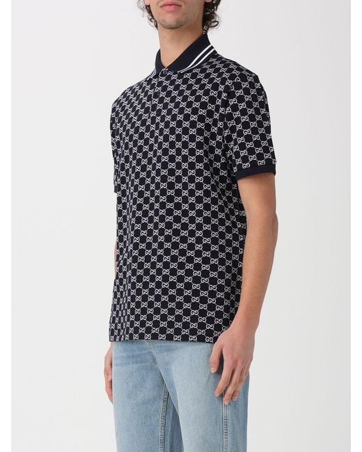 Gucci Black Polo Shirt for men