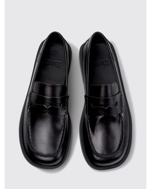 Camper White Don Penny Loafers for men