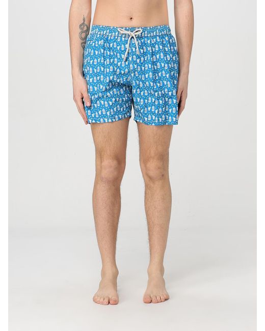 Mc2 Saint Barth Blue Swimsuit for men
