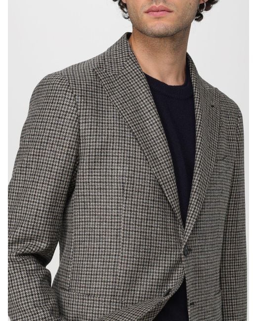 Tagliatore Jacke Herren in Gray für Herren