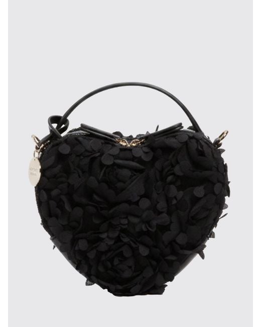 Twinset Black Heart-Shaped Bag