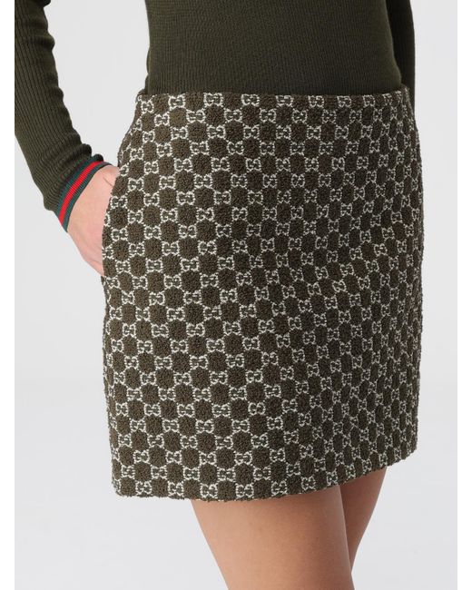Gucci Green Skirt