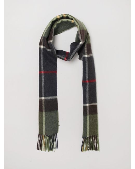 Barbour Green Scarf for men