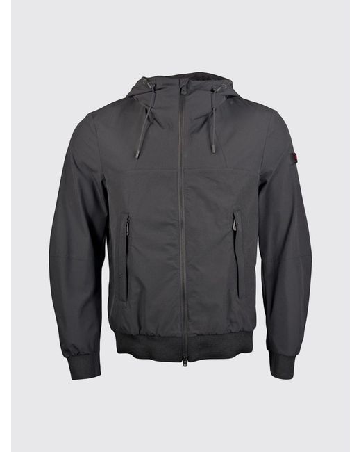 Peuterey Gray Uyapo Nylon Hooded Jacket for men