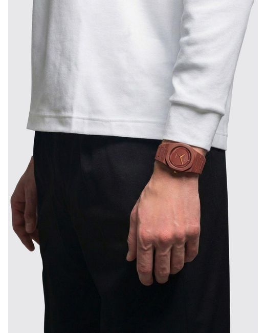 D1 Milano Red Limited Edition Black_01 X Tonester Cursed By Milano Polycarbonate Watch for men