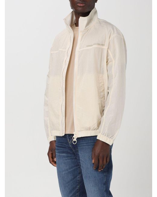 Armani Exchange White Jacket for men