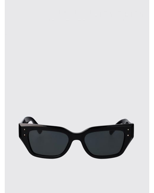 Dolce & Gabbana Black Cat Eye Sunglasses