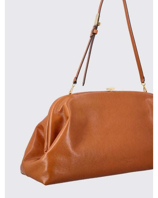 Alberta Ferretti Brown Leather Bag