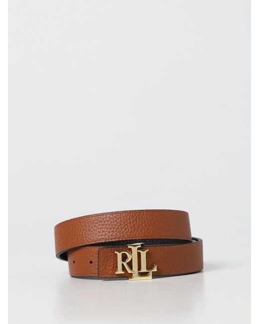 Ceinture Femme Ralph Lauren en coloris Black
