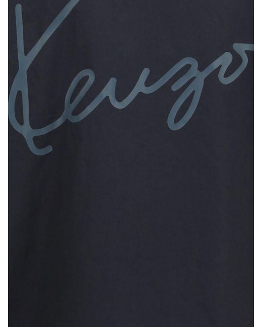 Giacca A Camicia di KENZO in Blue da Uomo
