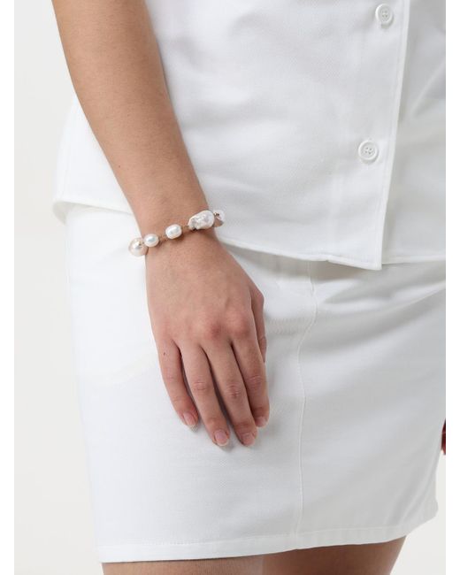 Jil Sander White Jewel