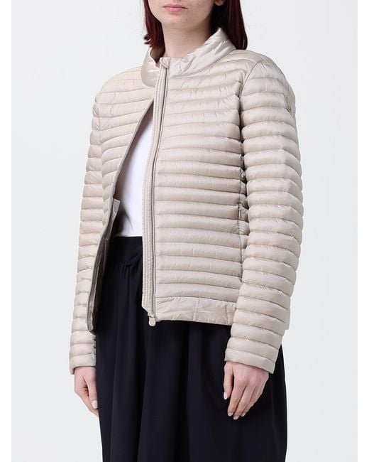 Save The Duck Natural Nylon Down Jacket