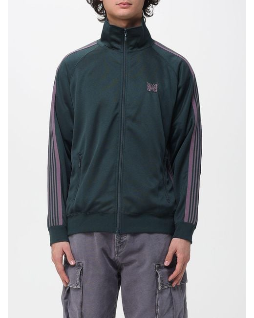 Needles Blue Sweater for men