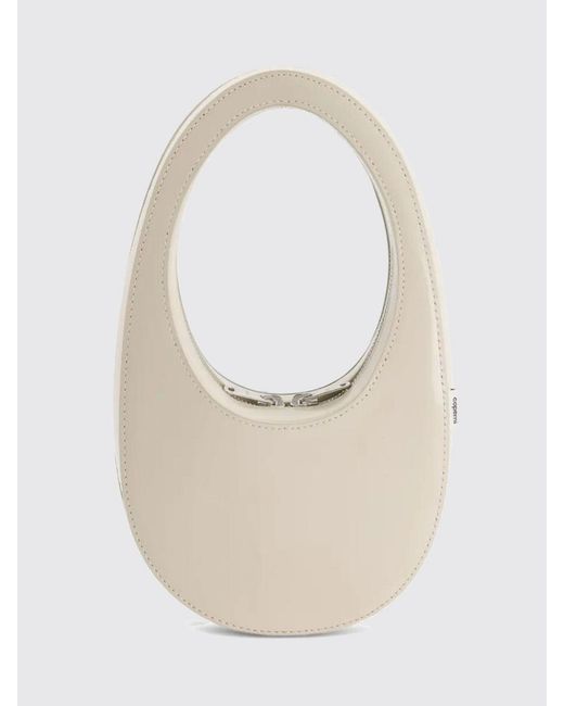 Coperni White Swipe Leather Bag